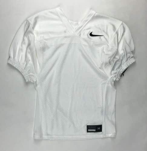 Nike Training Football Jersey Mesh Polester Boy's Small White AO4802 Dri-Fit