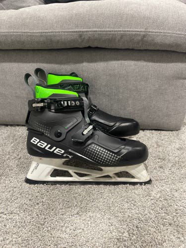 Used Bauer Regular Width  11 Konekt Hockey Goalie Skates