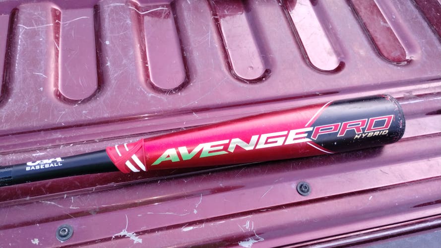 Used USABat Certified 2023 AXE Hybrid Avenge Pro Bat (-10) 19 oz 29"