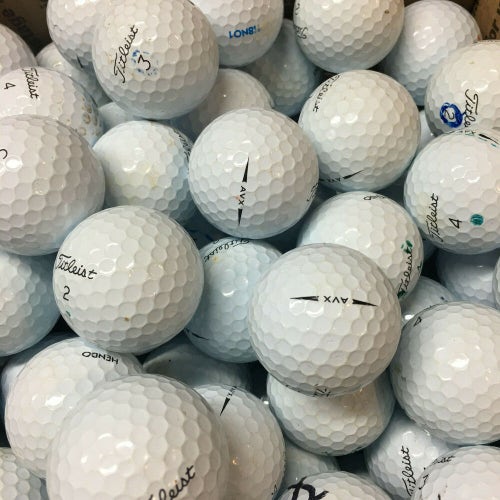 4 Dozen Near Mint Titleist AVX White AAAA Used Golf Balls