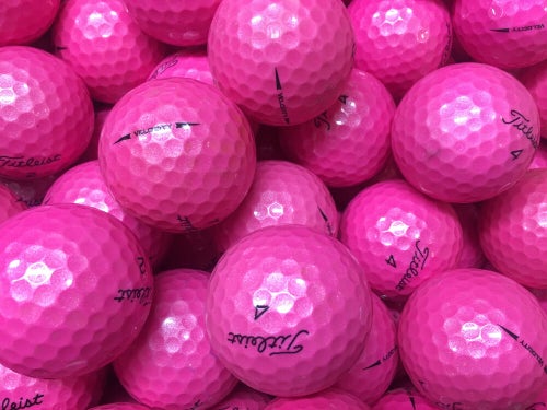Titleist Pink Velocity.....12 Premium AAA Used Golf Balls