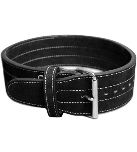 Inzer Forever 10mm Black Leather Single Prong Powerlifting Belt