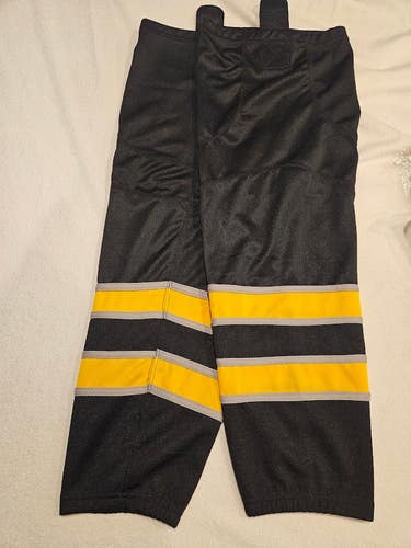 Black, Yellow and Grey Hockey Socks New