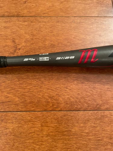Used BBCOR Certified Marucci Alloy CAT 9 Bat (-3) 28 oz 31"