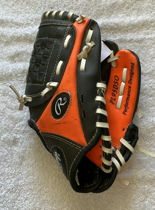 Used Rawlings Pl95dso 9 1 2" Fielders Glove