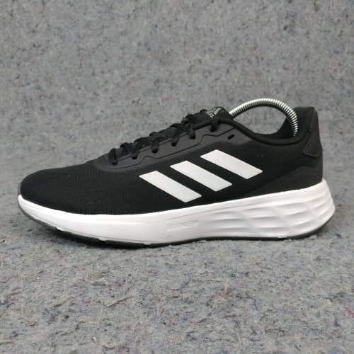 Adidas Start Your Run Womens Running Shoes Size 9 Sneakers Black White GY9234