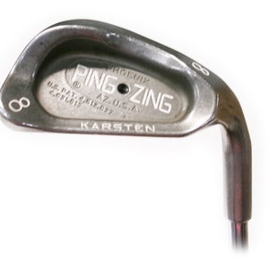 Ping Zing Single 8 Iron Black Dot Steel KT-M Stiff Flex