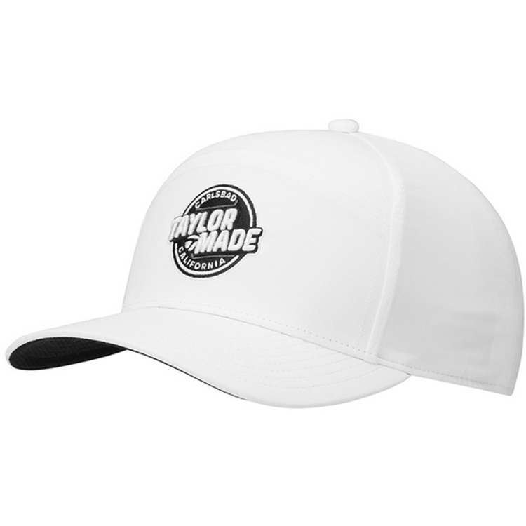 NEW 2024 TaylorMade Lifestyle Horizon White Snapback Golf Hat/Cap
