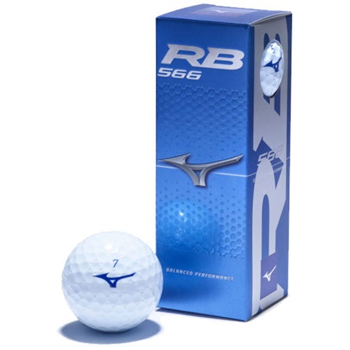 Mizuno RB 566 Golf Balls (White, 3pk) 1 Sleeve NEW