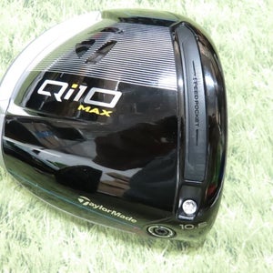 MINT* Taylormade QI10 QI 10 MAX 10.5 Driver Head #466 FREE USPS PRIORITY UPGRADE