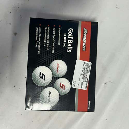Used Snap On Balls Golf Balls