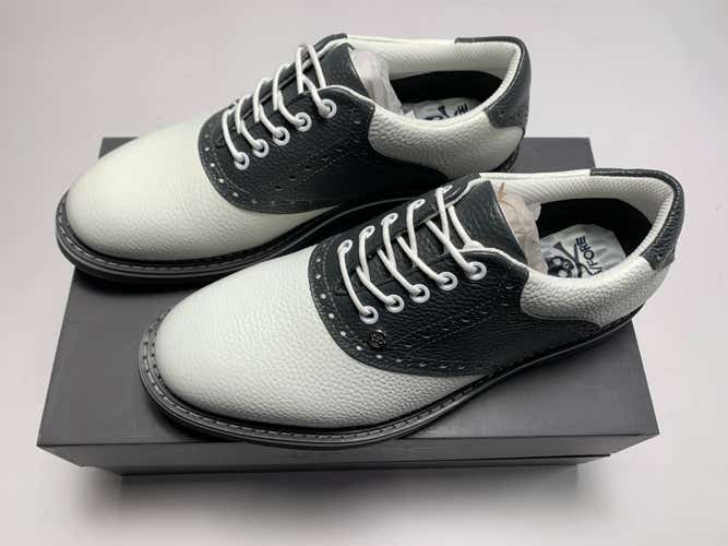 G/FORE Saddle Gallivanter Golf Shoes White Gray Men's SZ 9.5 (G4MF20EF03)