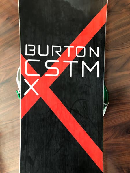 Used 164cm Burton Custom X Snowboard With Bindings | SidelineSwap | Buy and  Sell on SidelineSwap