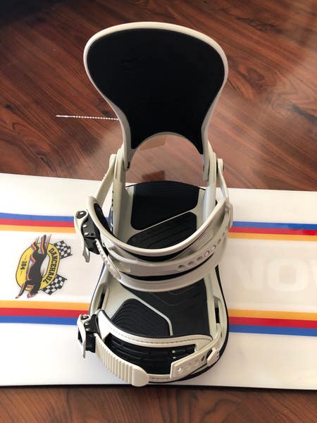 Used 154cm Salomon Dancehaul Snowboard With Union Ultra