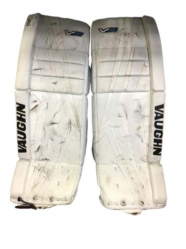 Used Vaughn Velocity V9 28" Goalie Leg Pads