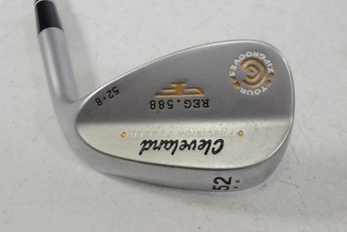 Cleveland 588 Forged Raw 2012 52*-08 Wedge Right TC Wedge Flex Steel # 170224