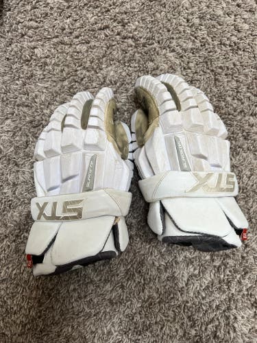 STX Medium Surgeon RZR Lacrosse Gloves