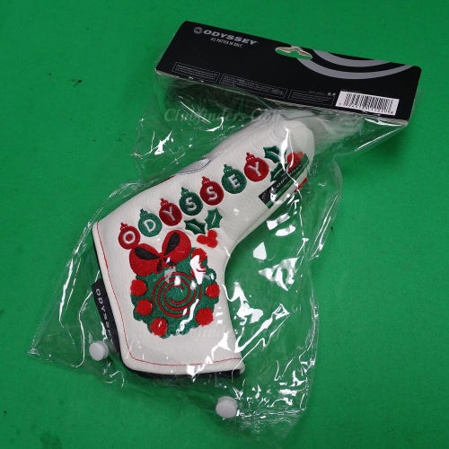 NEW Odyssey Santa Claus Christmas Limited Edition Blade Golf Putter Headcover