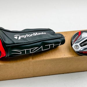 Used RH Tour Issue TaylorMade Stealth Plus 3 Wood 15* HEAD ONLY Golf Club