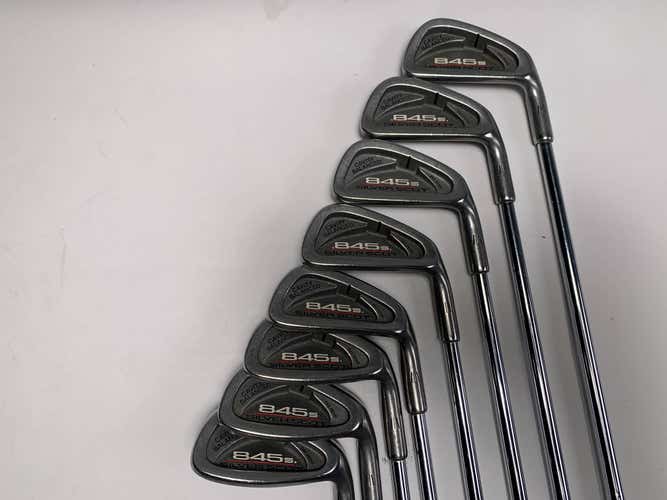Tommy Armour 845S Silver Scot Iron Set 3-PW Tour Step Regular Steel Mens RH