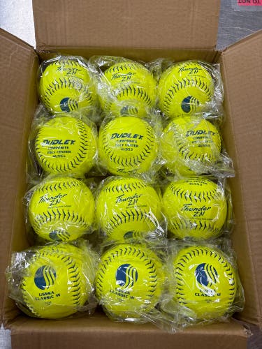 Dudley Thunder ZN 11" USSSA Slowpitch Ball