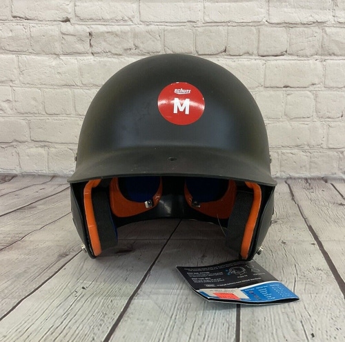 Schutt Mens AiR-Pro 5.6 Size Medium Matte Black Baseball Batting Helmet NWT