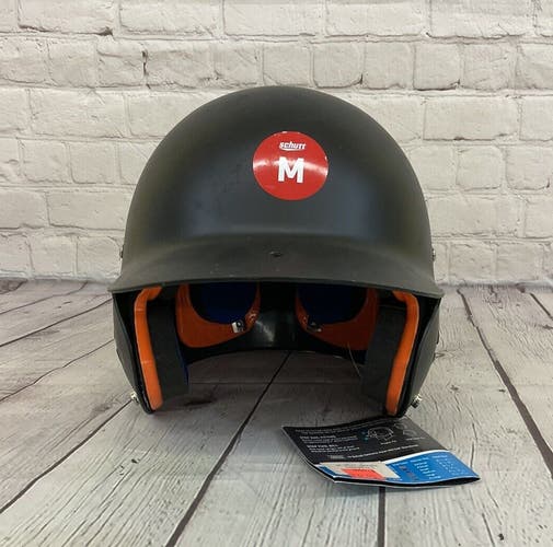 Schutt Mens AiR-Pro 5.6 Size Medium Matte Black Baseball Batting Helmet NWT