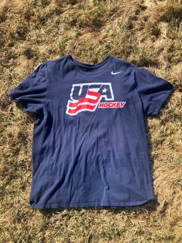USA hockey Nike T shirt XL