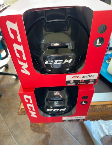 Used Large CCM FL500 Helmet