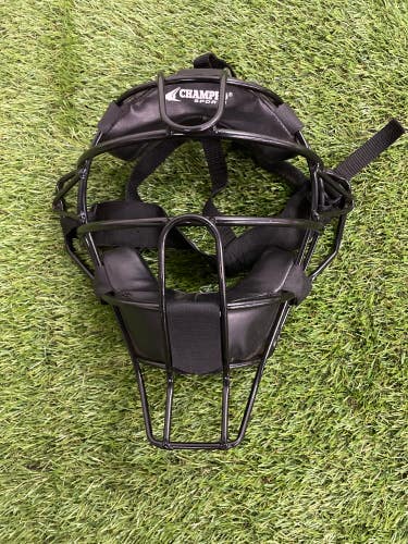 Black Used Champro Umpire Facemask
