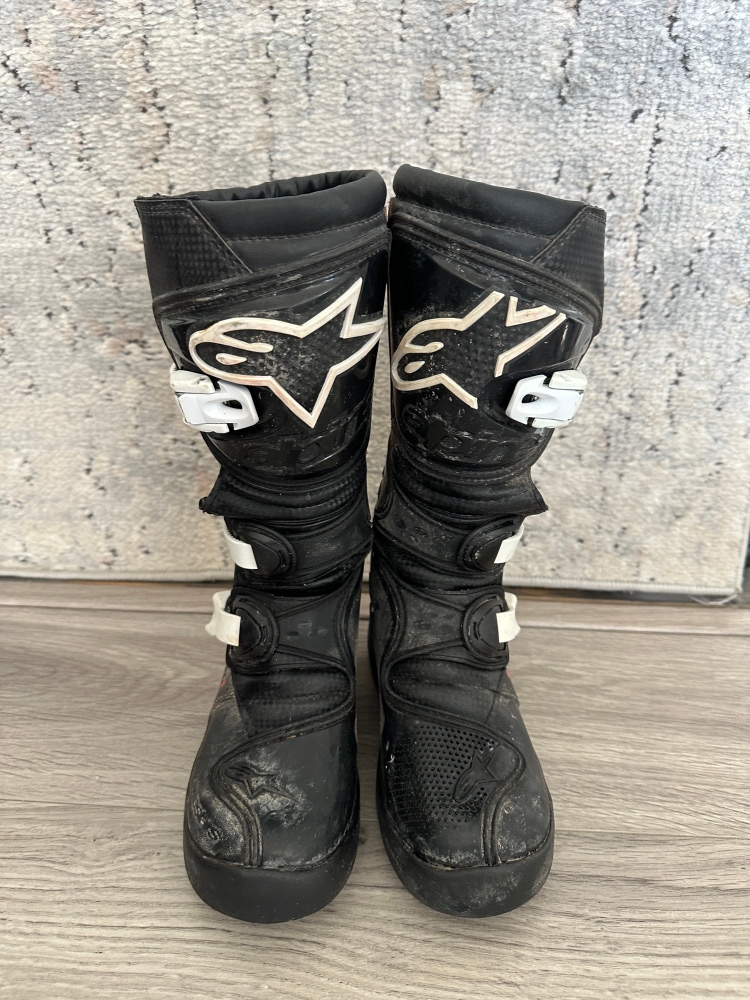 Alplinestars Tech 4S Youth Size 2 Motocross Boots