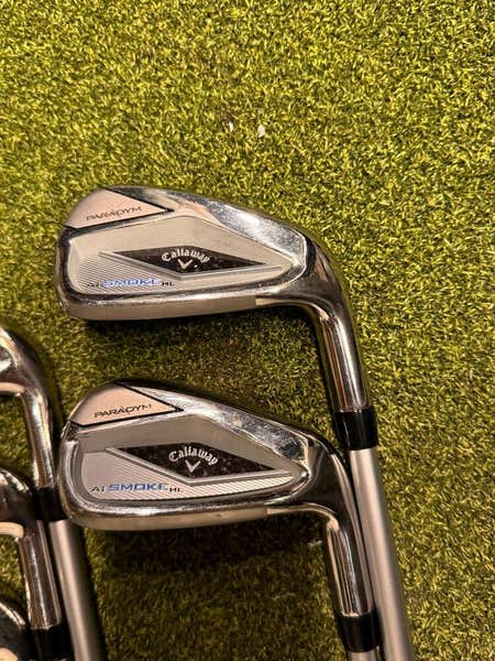 Callaway Paradym AI Smoke HL 7-AW Iron Set, Ascent Senior