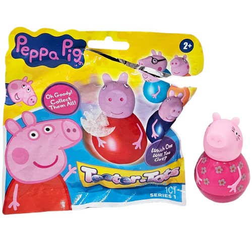 Peppa Pig Teeter Tots Figurine Series 1 - OPEN Blind Bag Nick JR Toy Figure 2022