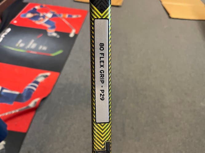 New Senior Left Hand P29 Super Tacks AS-V Pro Hockey Stick Uncut 65.5"