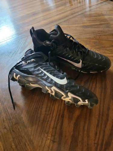Men's Used Size 13 (Women's 14) Molded Cleats Nike Mid Top