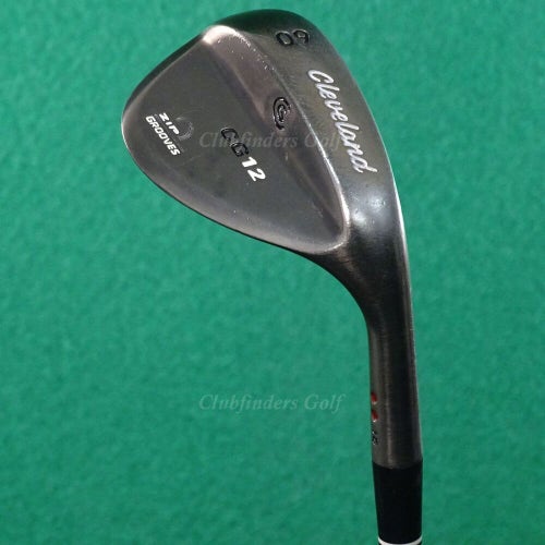 Cleveland CG12 Black Pearl 60-10 60° LW Lob Wedge Factory Traction Steel Wedge