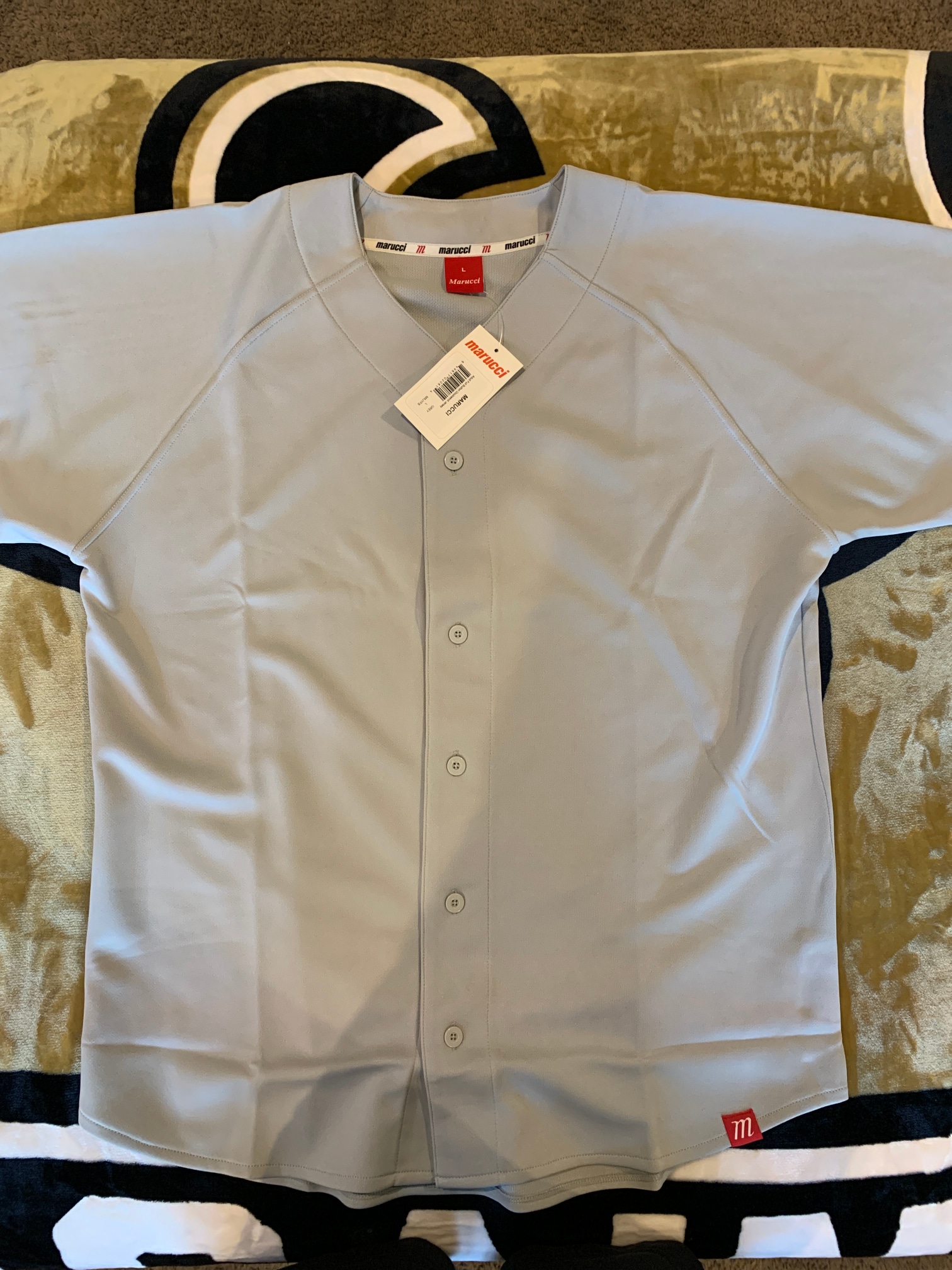 Gray New Large Men's Marucci Jersey