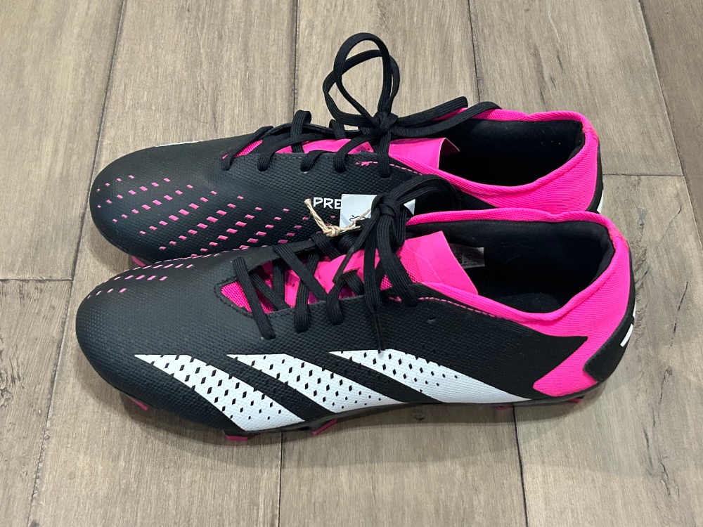 Size 9 Men’s Adidas Predator Accuracy.3 L FG Soccer Cleats Black Pink