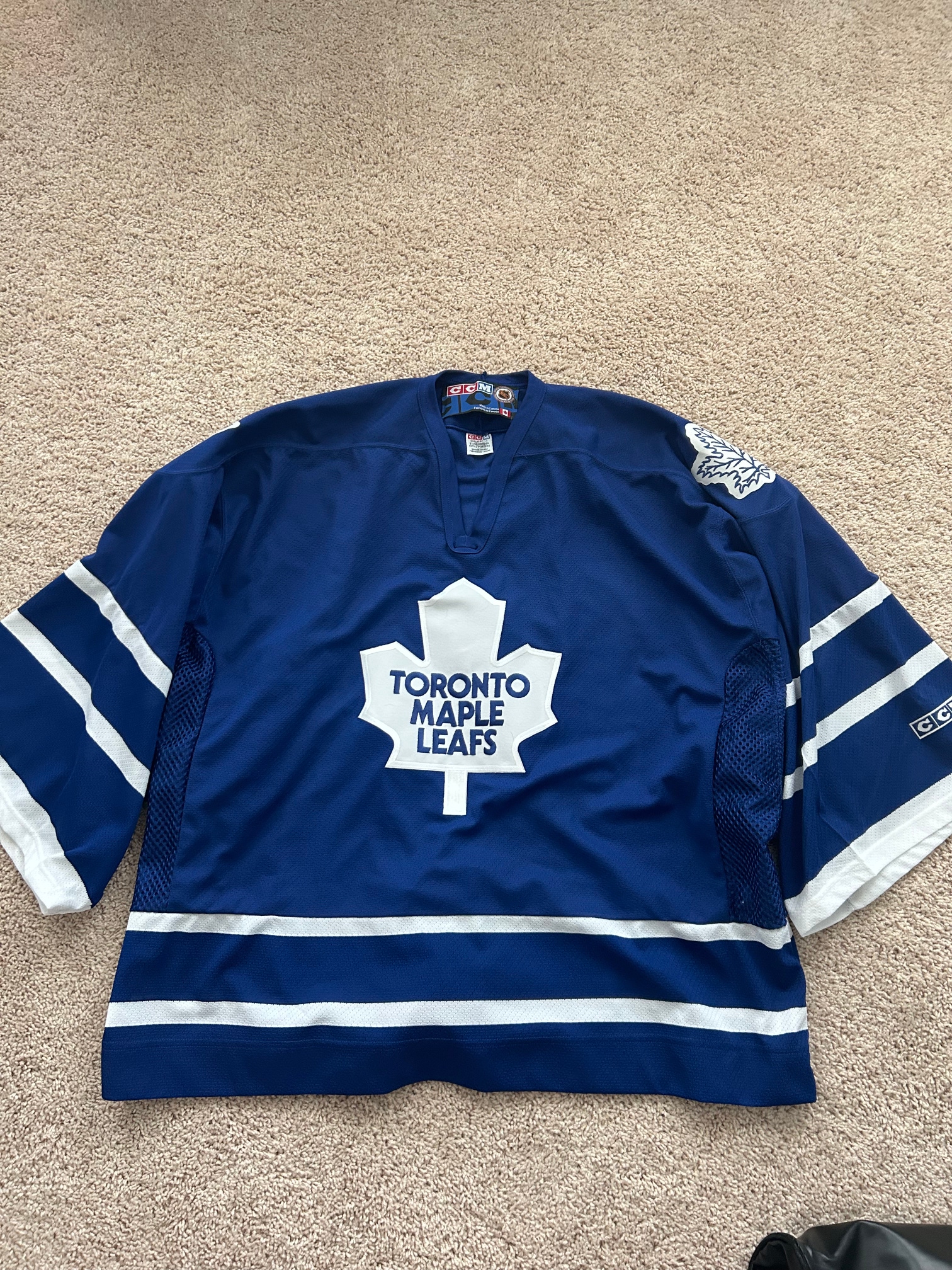 Toronto Maple Leafs Goalie Cut Jersey CCM
