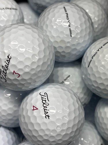 15 Titleist Pro V1x 2023 Near Mint AAAA Used Golf Balls