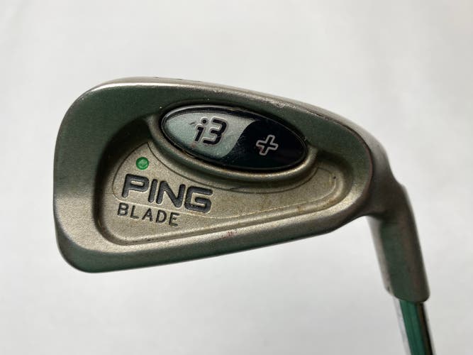 Ping i3 + Blade Single 3 Iron Green Dot 2* Up Regular Steel Mens RH Midsize Grip