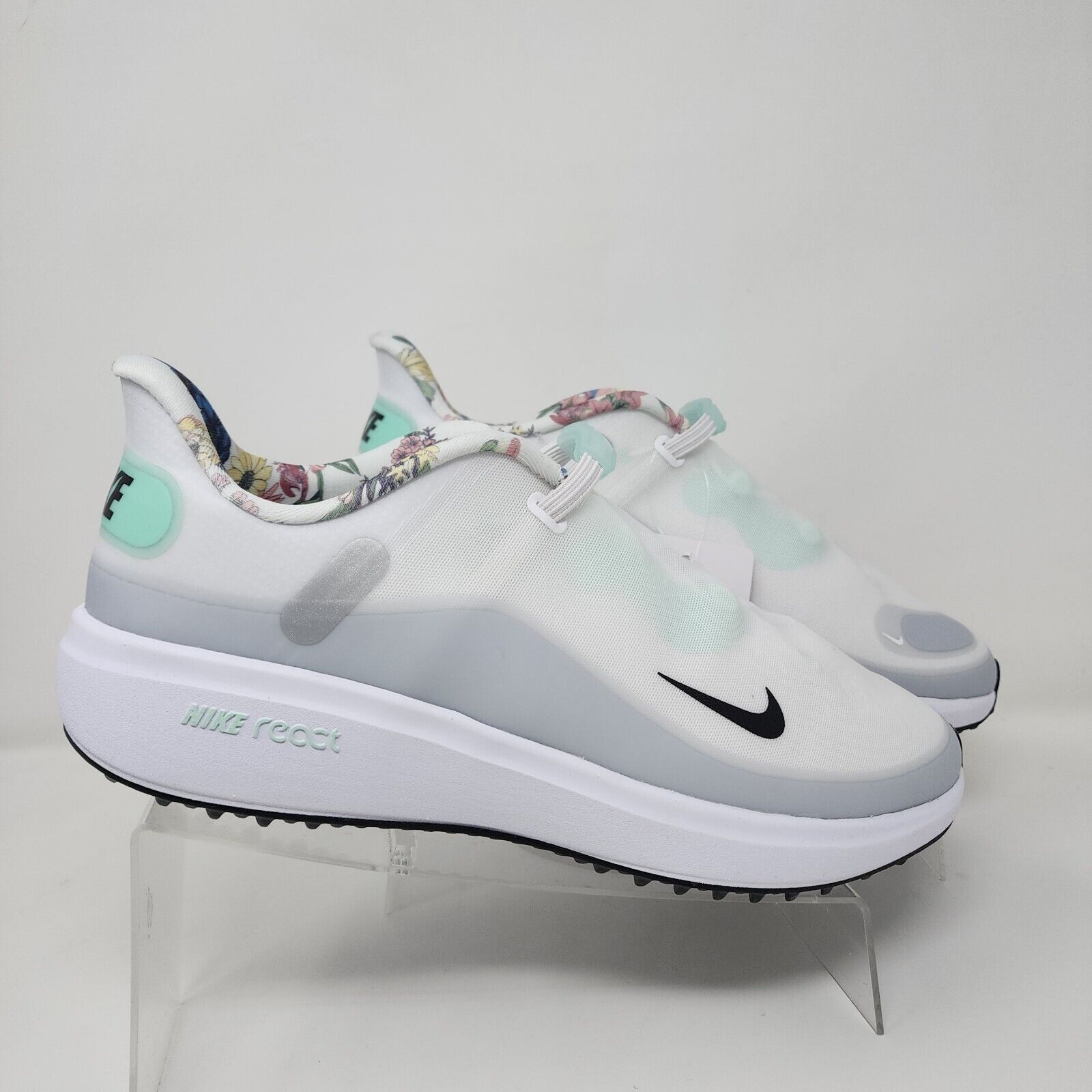 Nike Golf Shoes Womens 9.5 Grey React Ace Tour Flyease