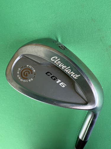 Used Men's Cleveland CG16 Right Wedge Wedge Flex 60 Steel