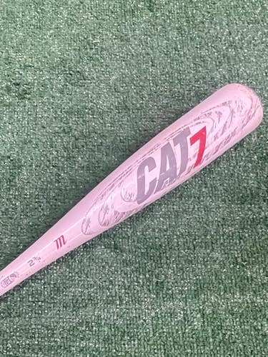 Used USSSA Certified Marucci CAT 7 Alloy Bat -10 18OZ 28"