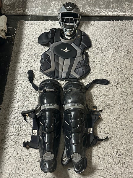 Used All Star System 7 Axis Catcher's Set