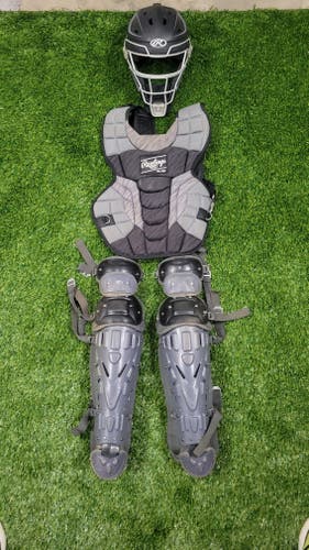 Used Rawlings Velo 2.0 Catcher's Set