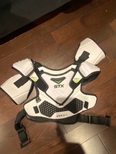 New Large STX Cell V Shoulder Pads