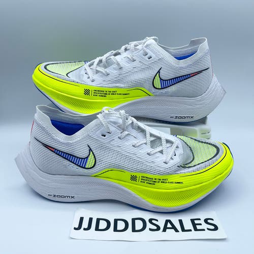 Nike ZoomX Vaporfly Next % 2 Road Racing Running Shoes CU4111-103 Men’s Sz 7.5  New