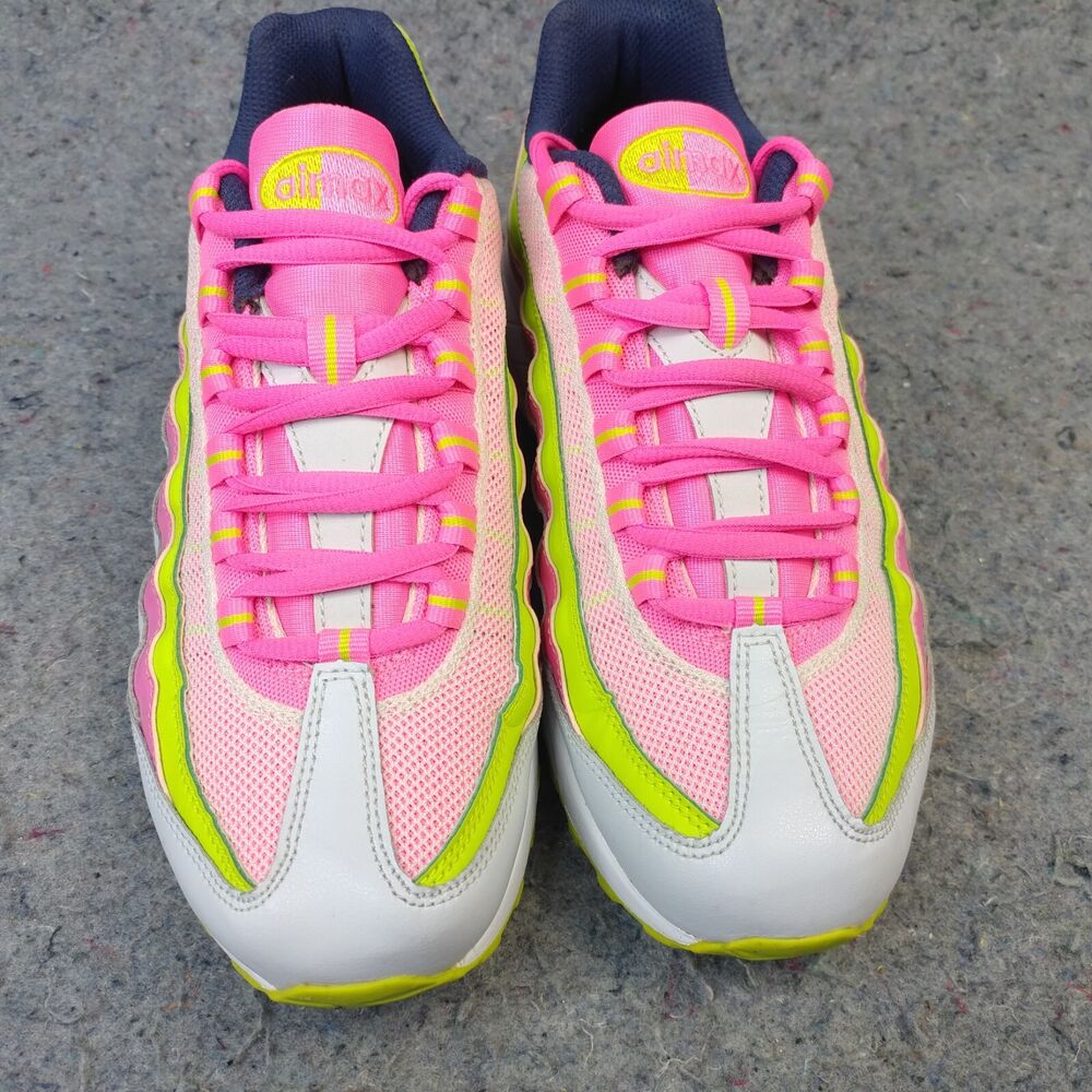 air max 95 pink yellow blue