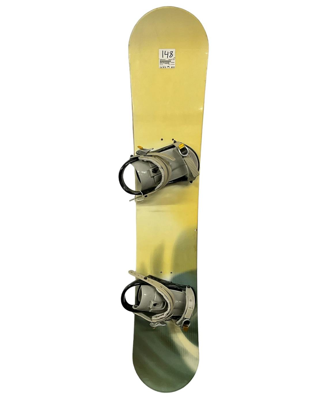 Used Burton A49 149 Cm Men s Snowboard Combo SidelineSwap